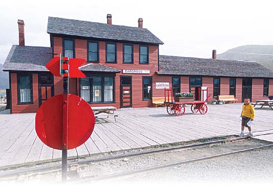 Carcross Train Station - visitor information centre